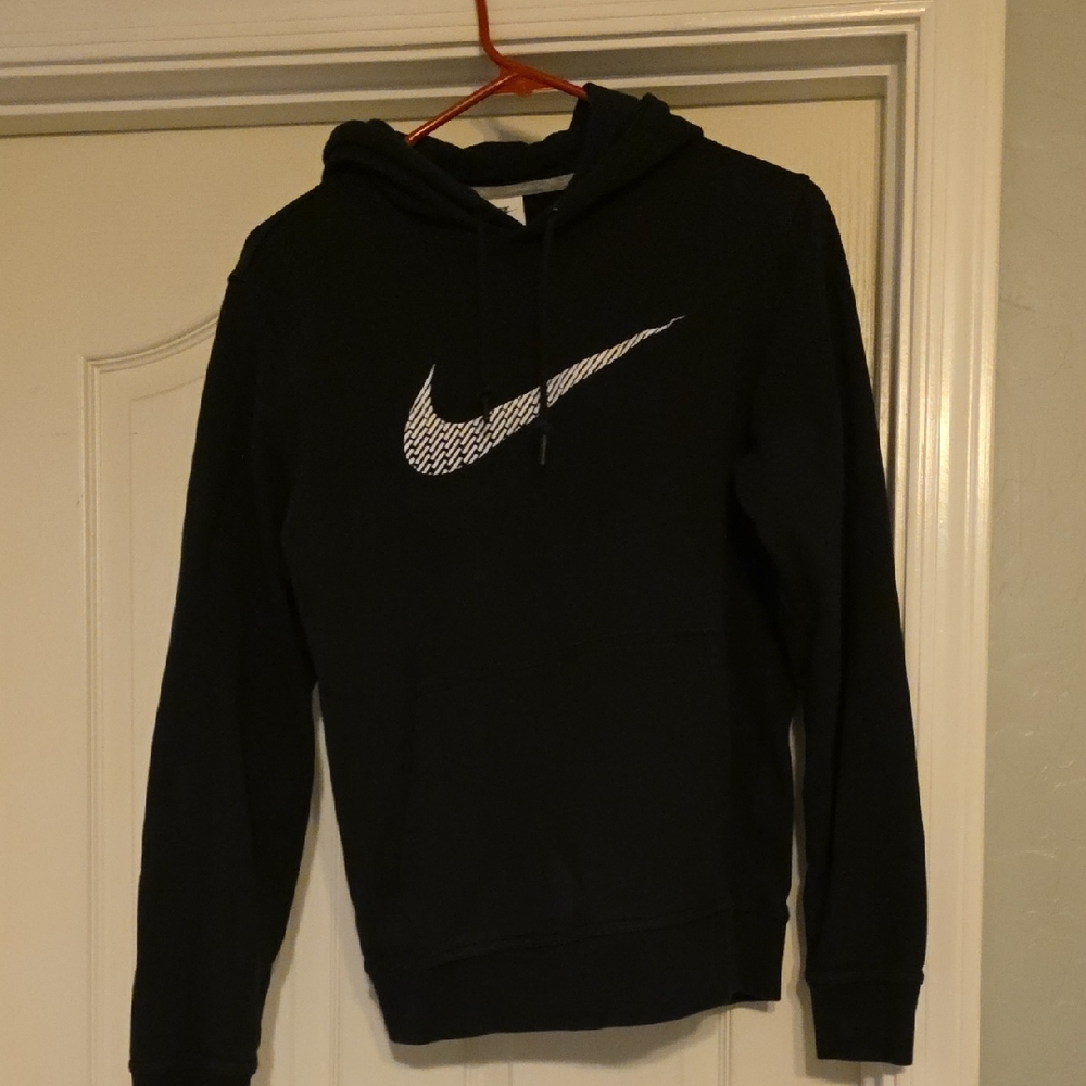 Nike Black and White Men's Hoodie